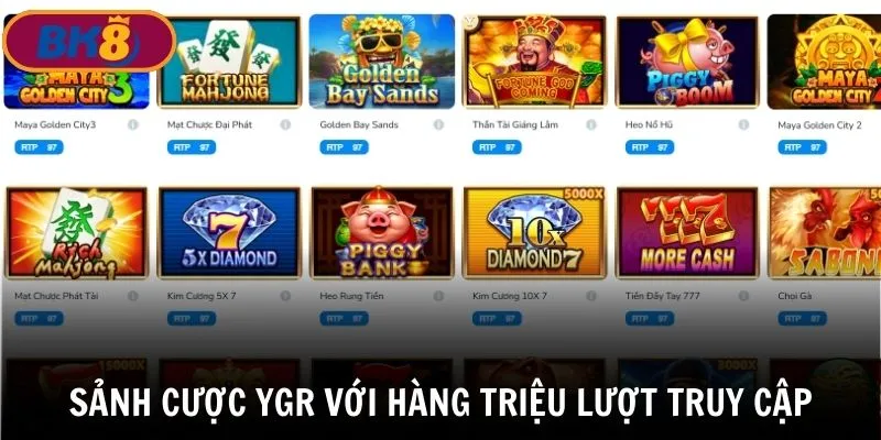 Top sảnh slot uy tín YGR được đánh giá cao bởi chất lượng trò chơi