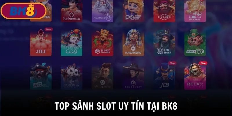 Top sảnh slot uy tín tại các cổng game trực tuyến